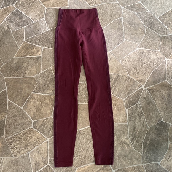 Lululemon Align Super High Rise Pant Velvet - Picture 5 of 9